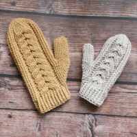 Keltische Kabel Wanten PDF Patroon